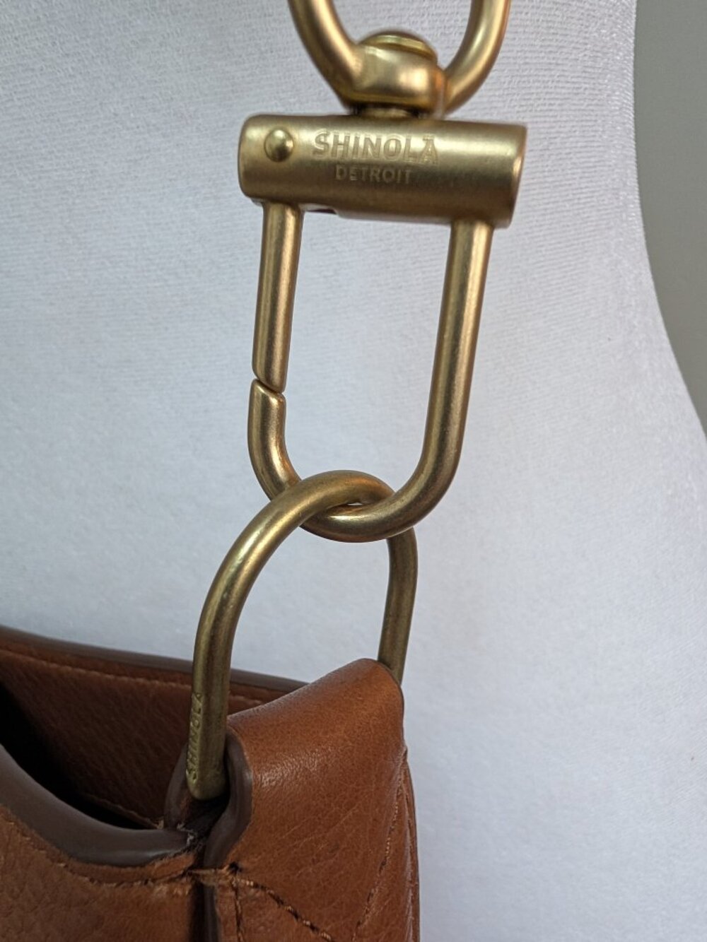 Shinola The Pocket Crossbody – Natural Leather | Excellent Used Condition - Picture 4 of 14